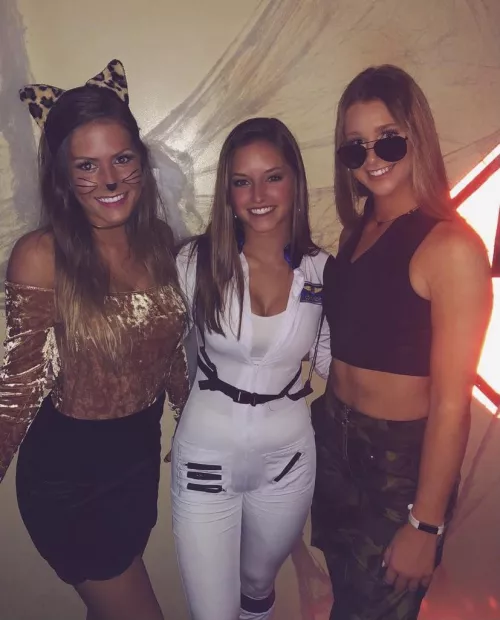 Cat, Astronaut, and Solider