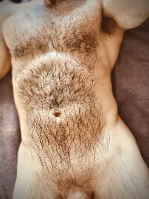 Chest out… dry me off