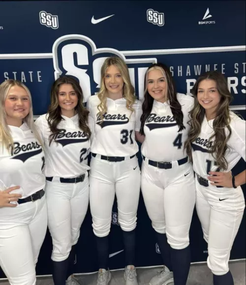 College Softball Ladies