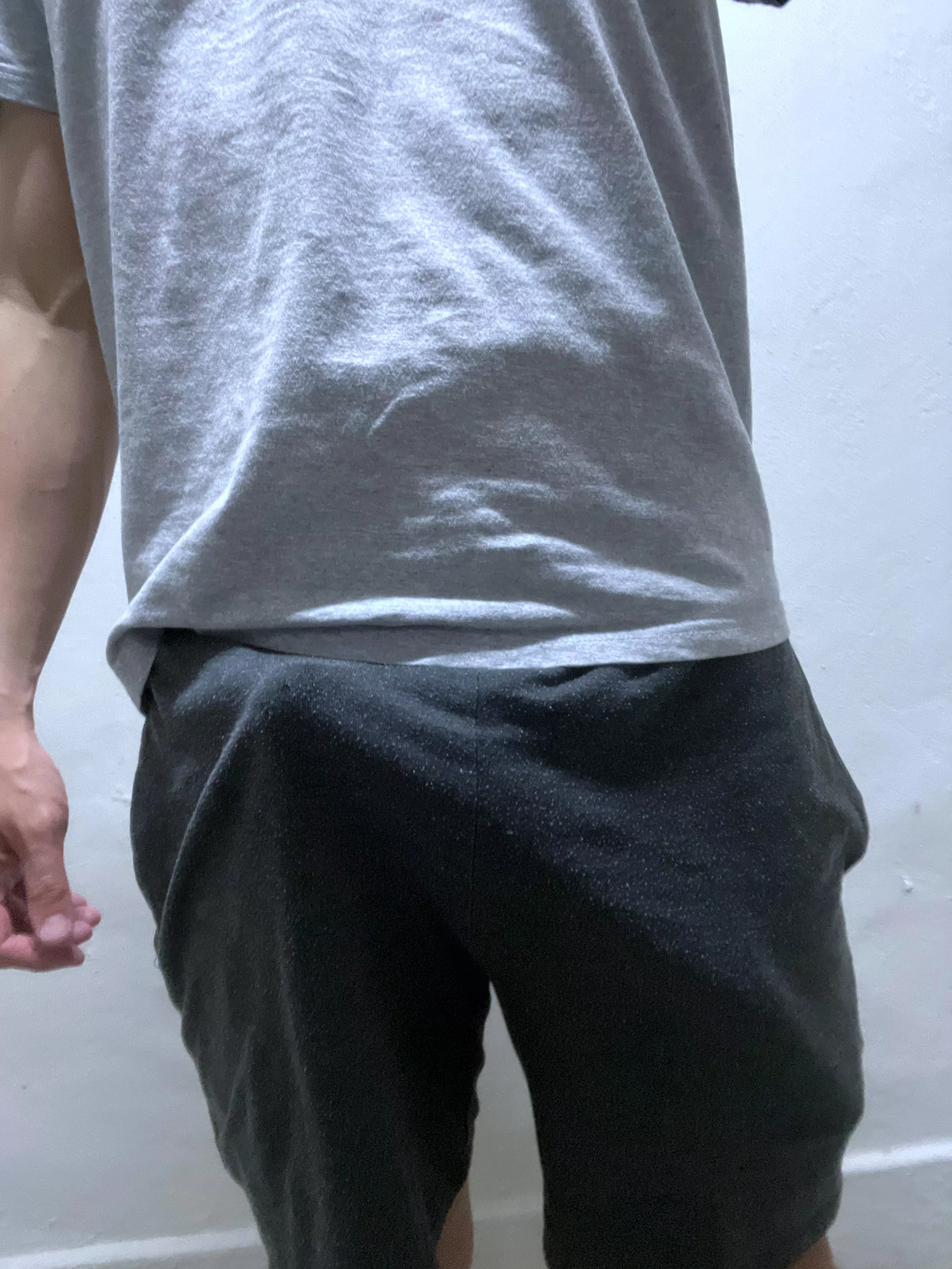 Feeling horny after football session.