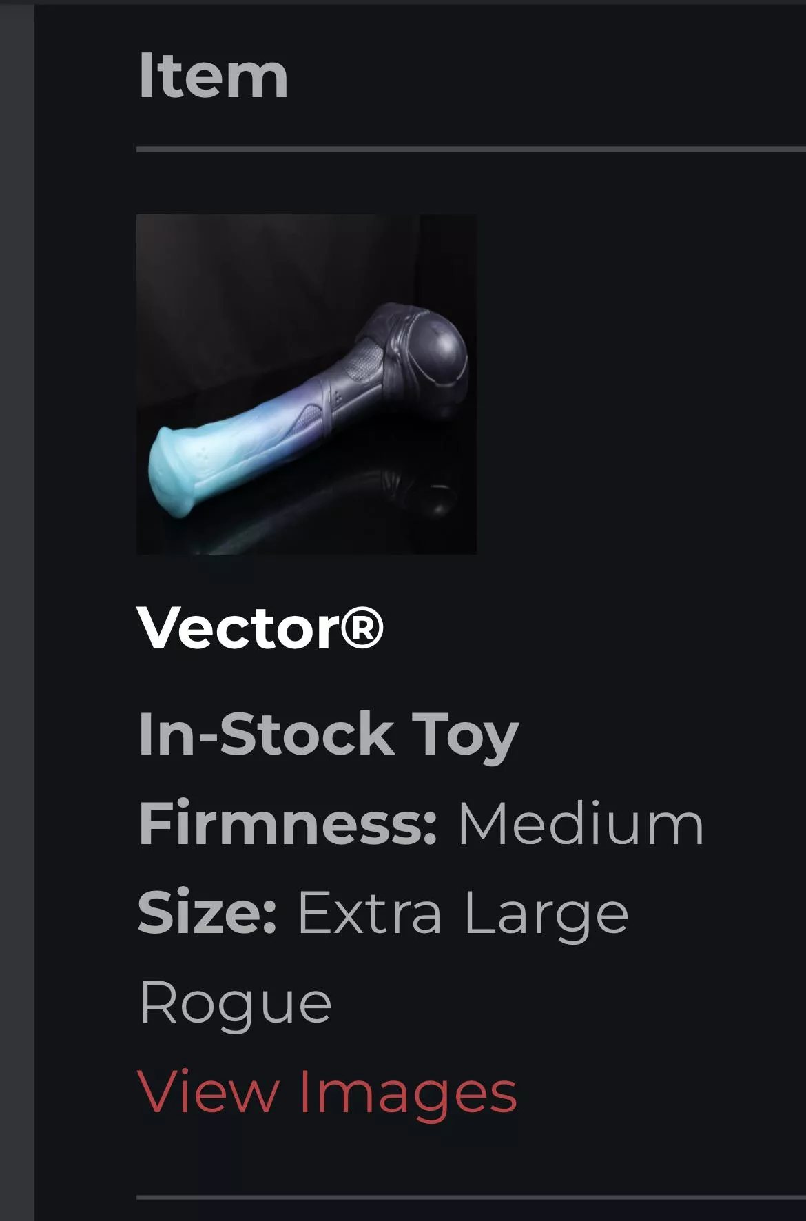 Finally got xl Vector this morning! Can’t wait for it to come
