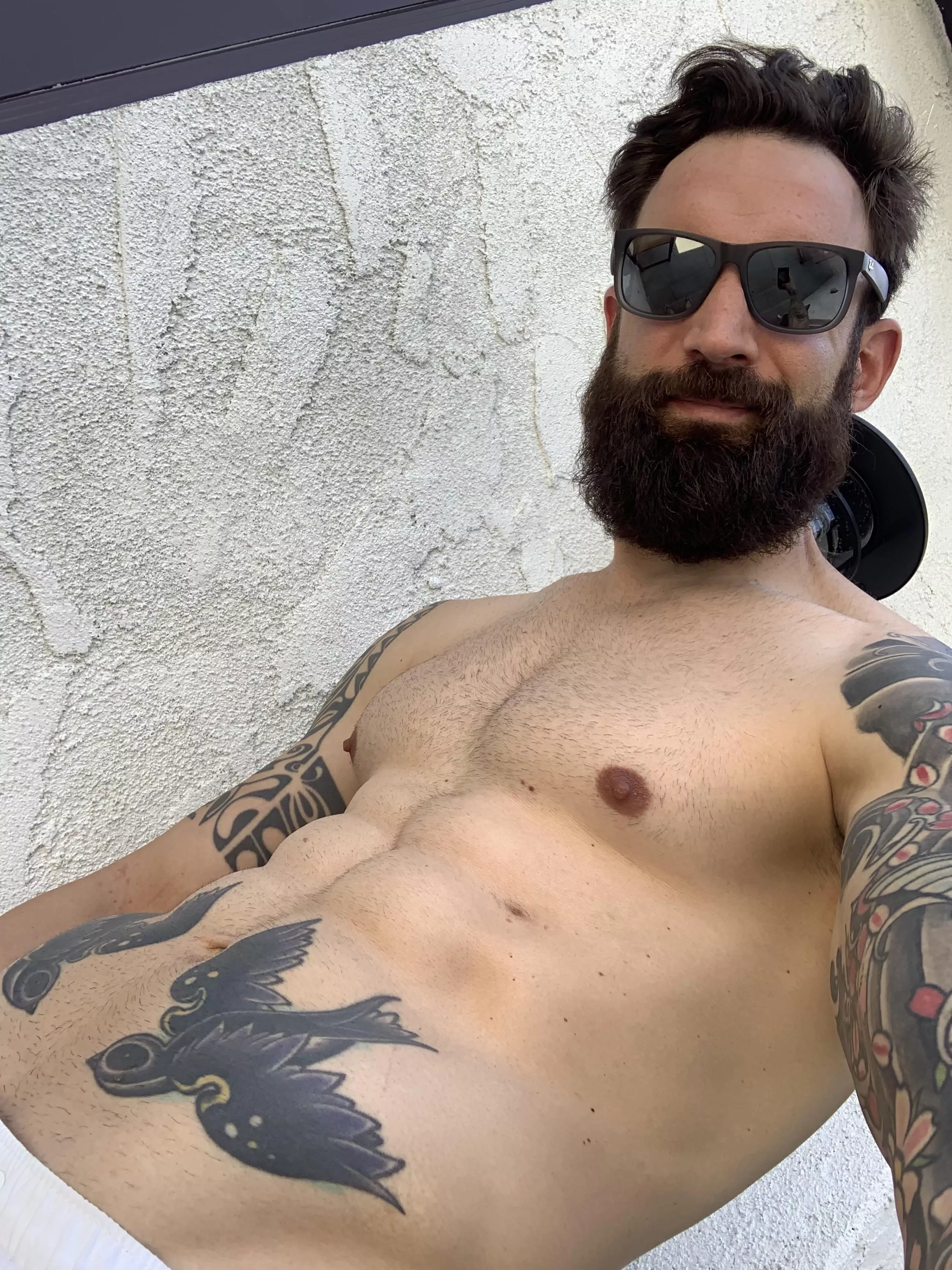 Got a bit of chest hair going on