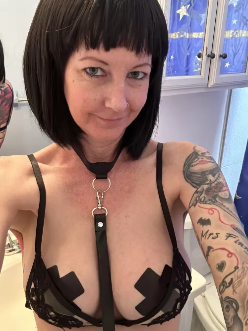 I hope the black turns you on.