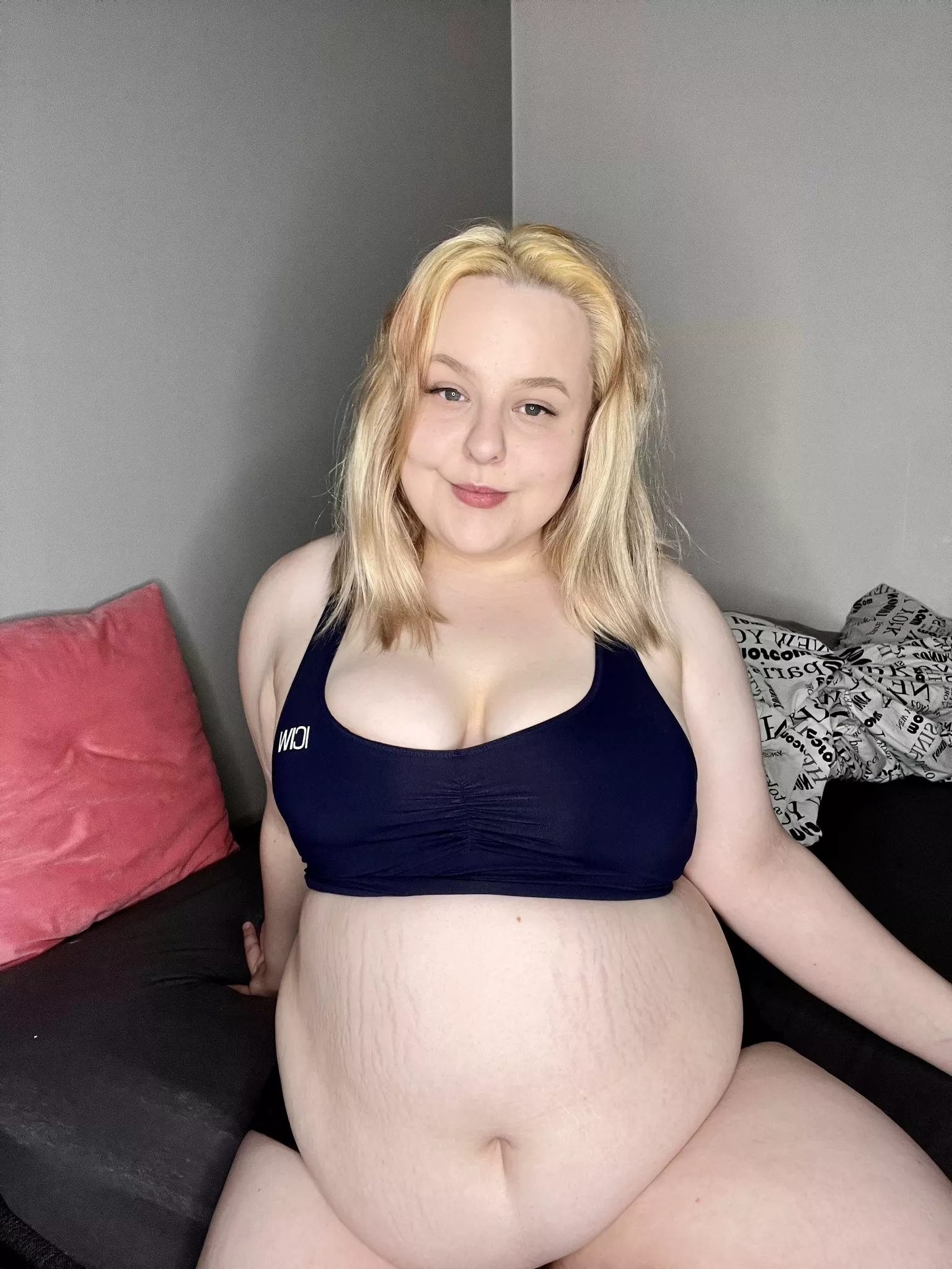 I just wanted to let my belly out!