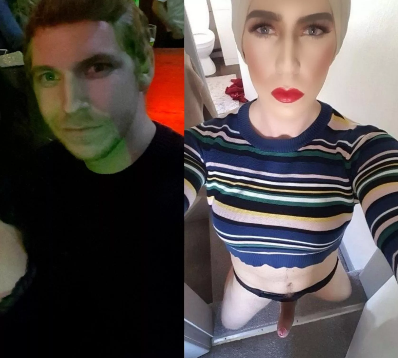 I think this demonstrates quite well what a sissy slut I've become