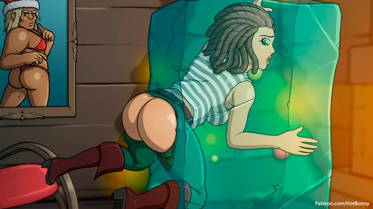 Jaina frozen in ice (HotBunny) [Pirates: Golden Tits]