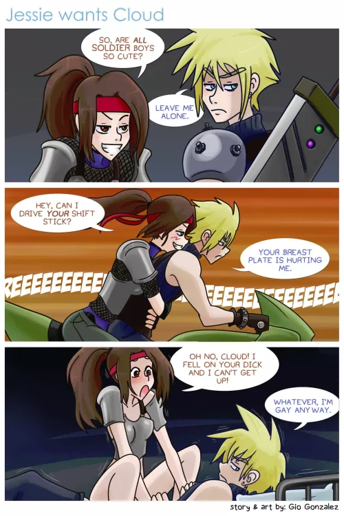 Jessie REALLY Wants Cloud (comic by me)