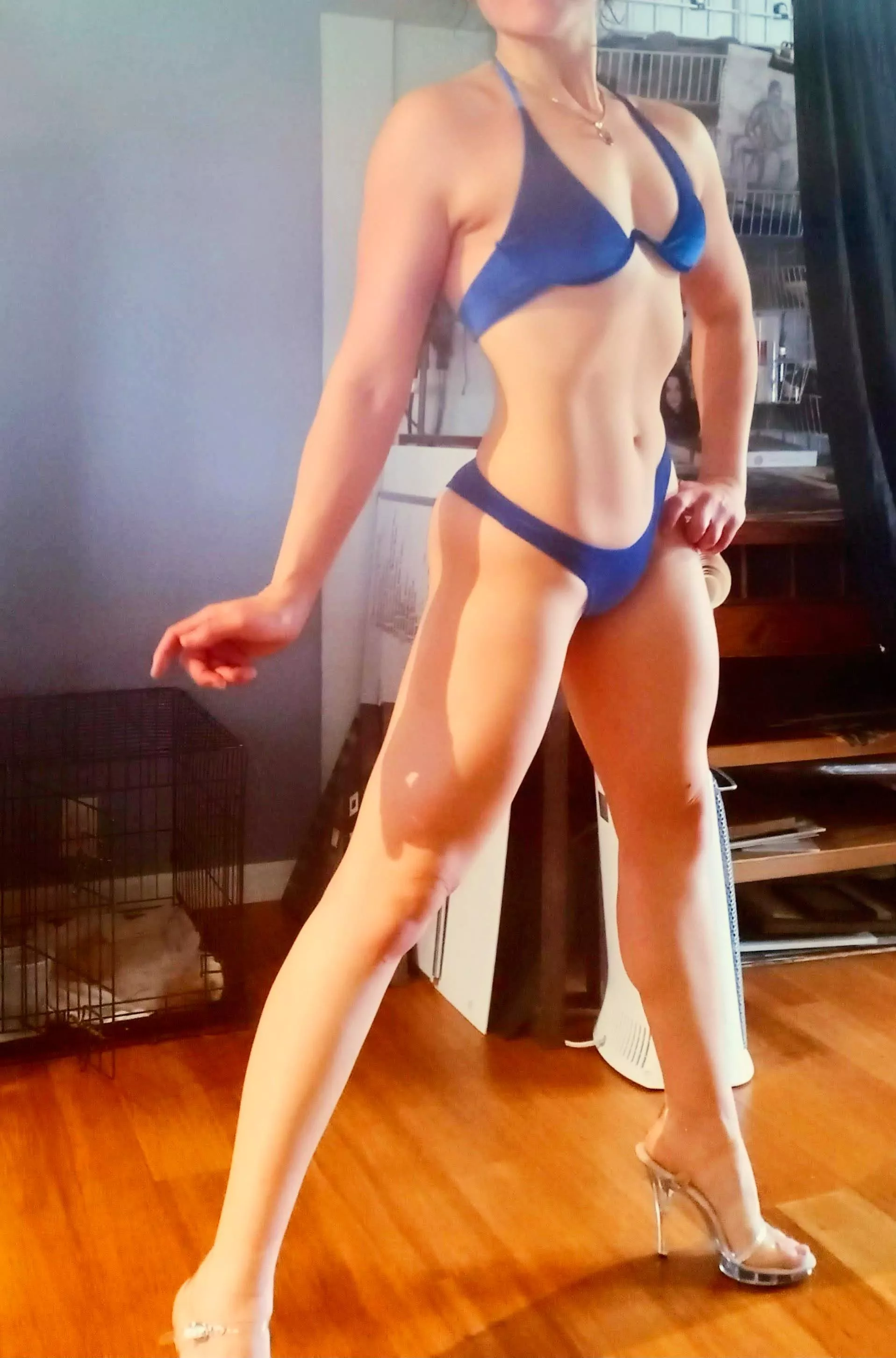 Just a few days before my first competition