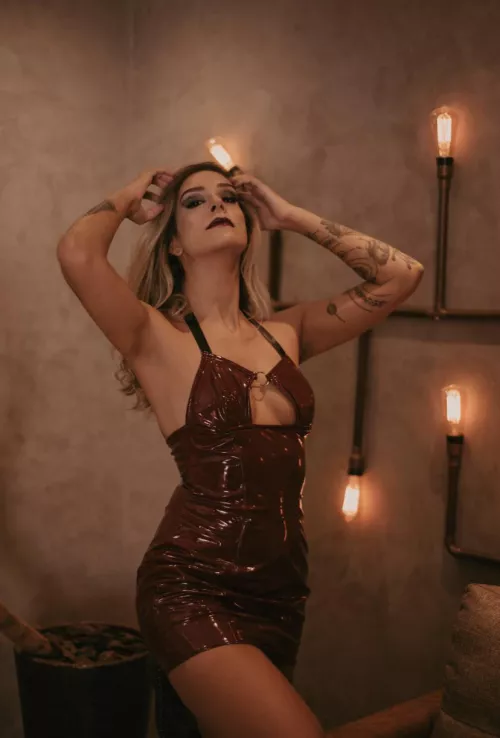 Lady in red ♥️♥️