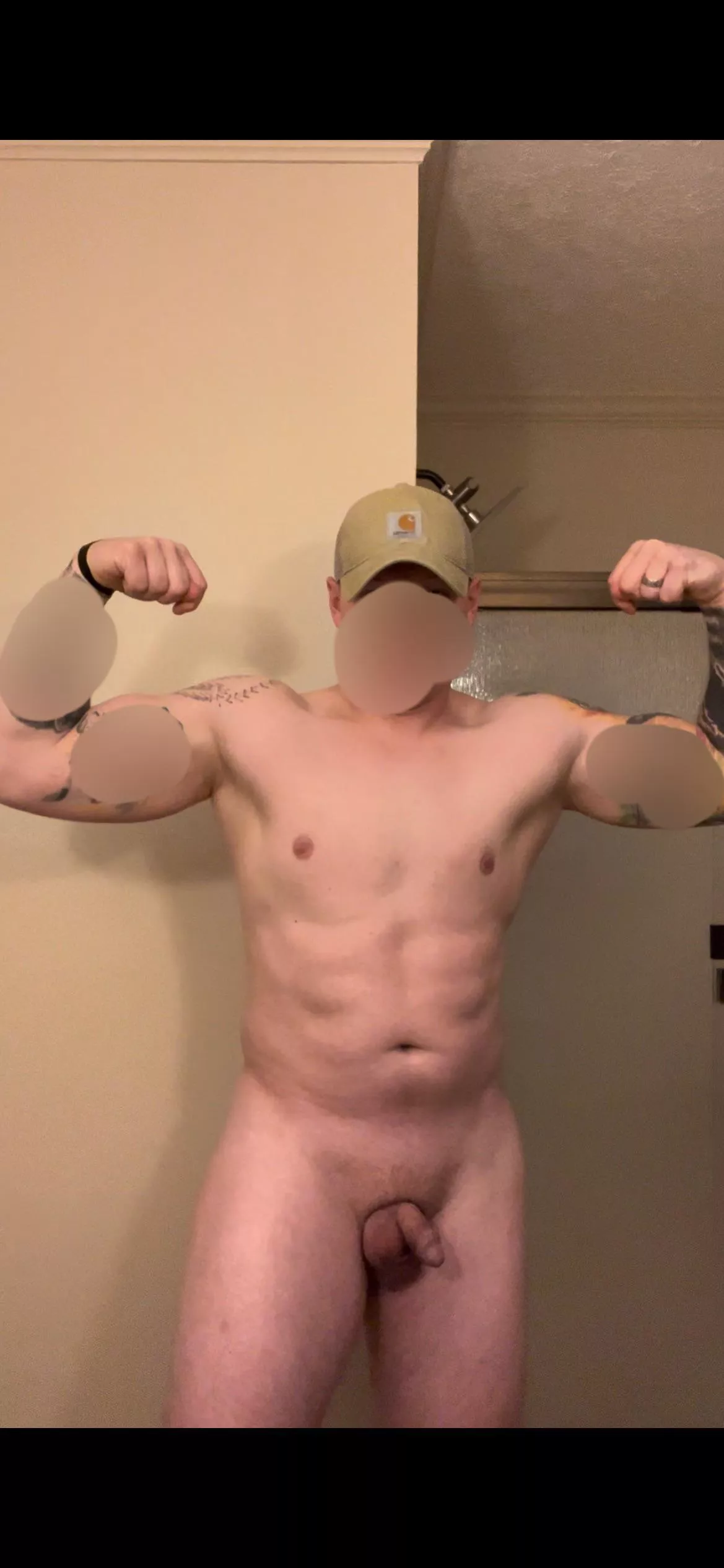 Not ready to show my face, but how bout the rest??