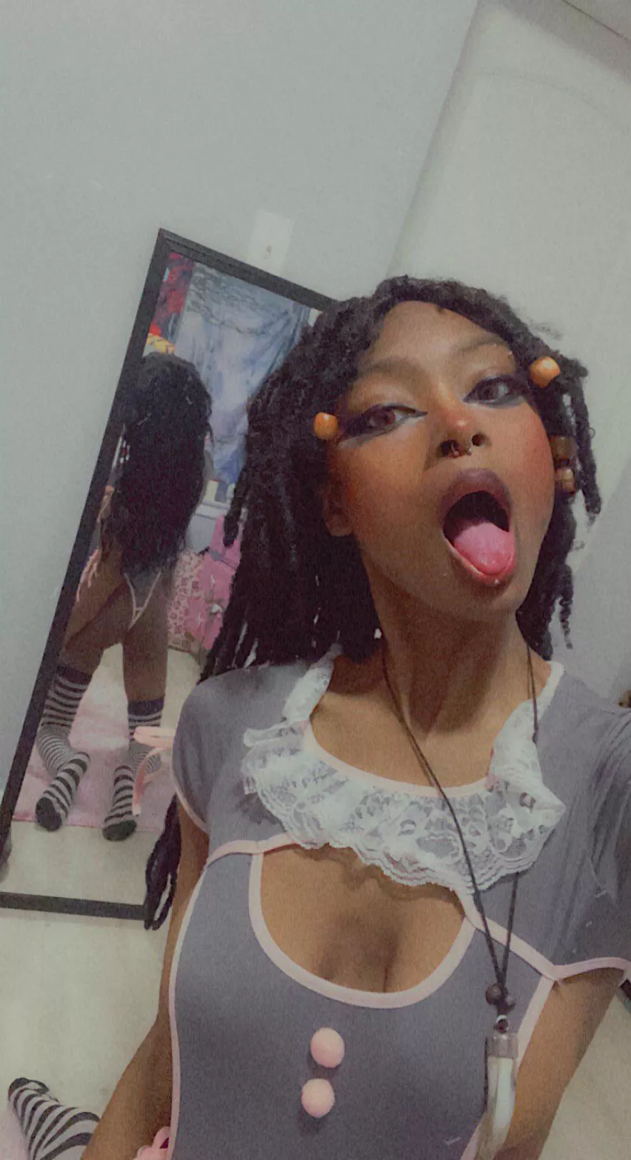 On my knees for you master