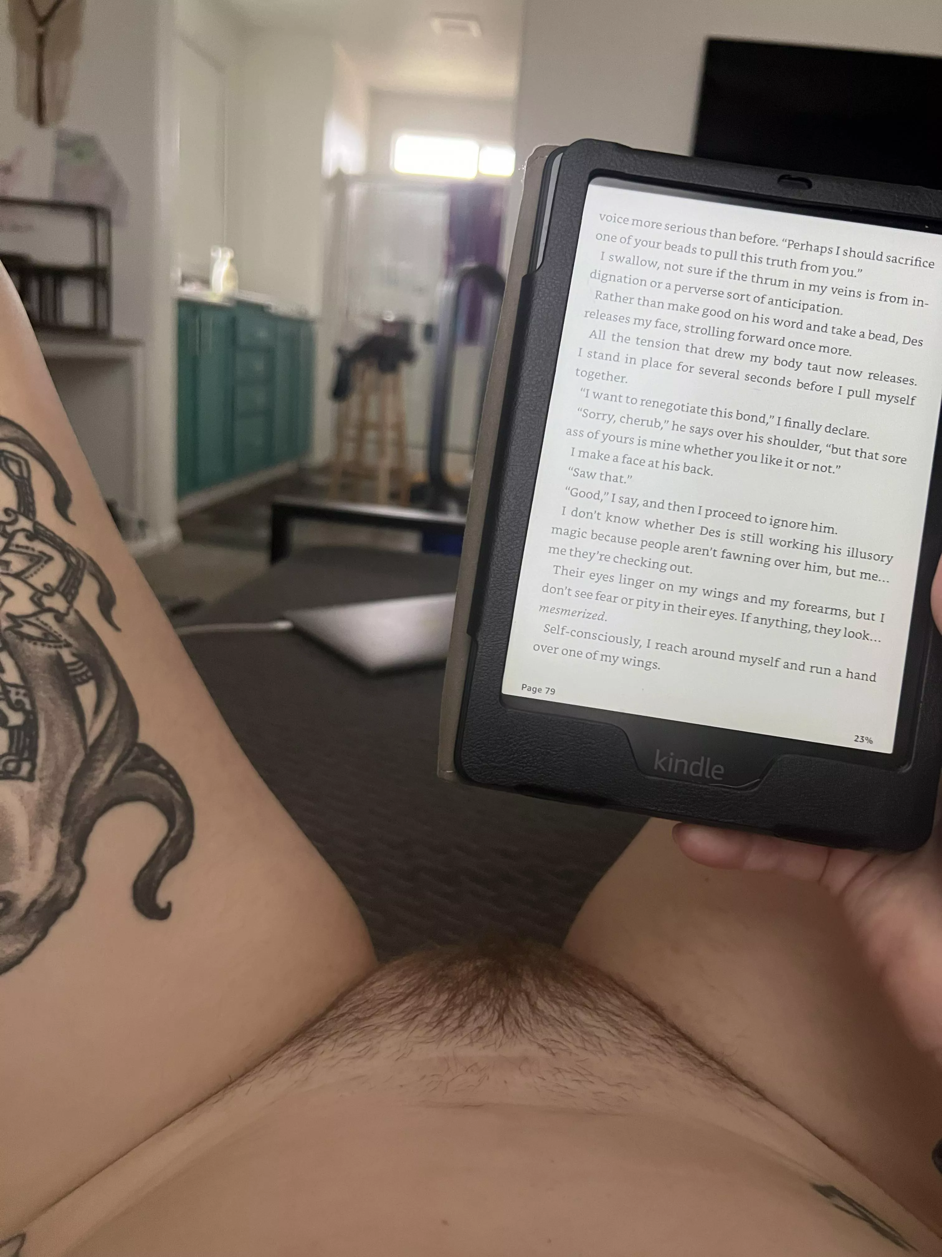 Play with me while I finish my book