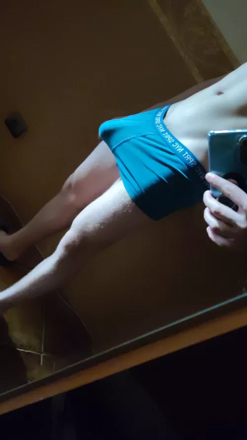 really hard to hide it...