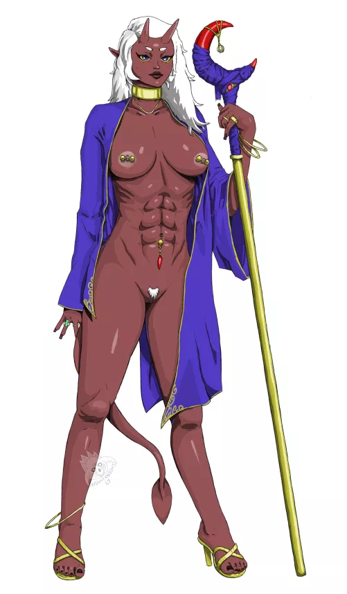 Red Priestess by Wightknight69 (OC)