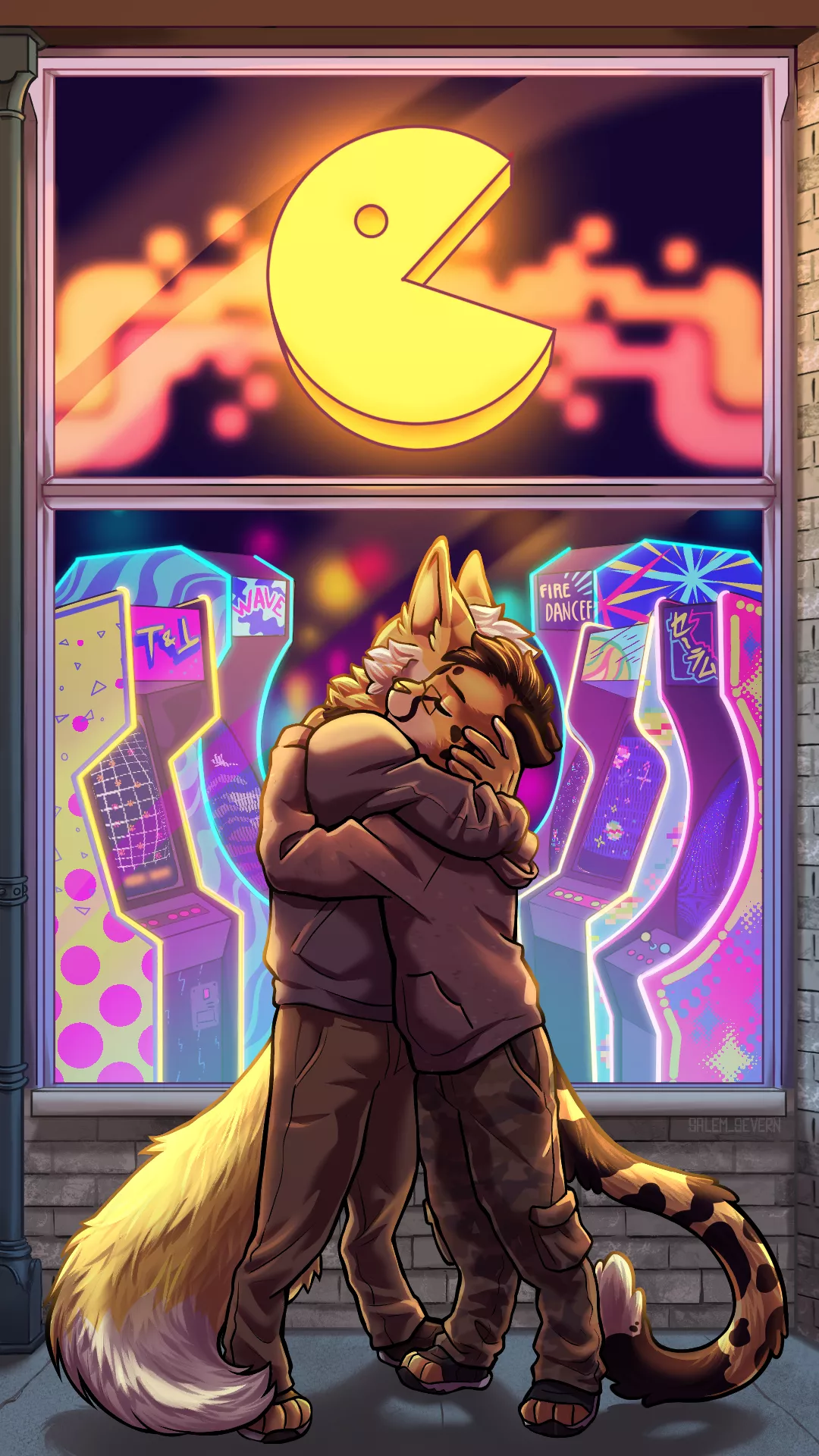 •See you later• Phone wallpaper for the great @RireCheetah