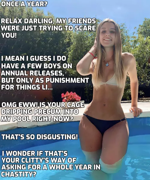 She loves using your body against you.