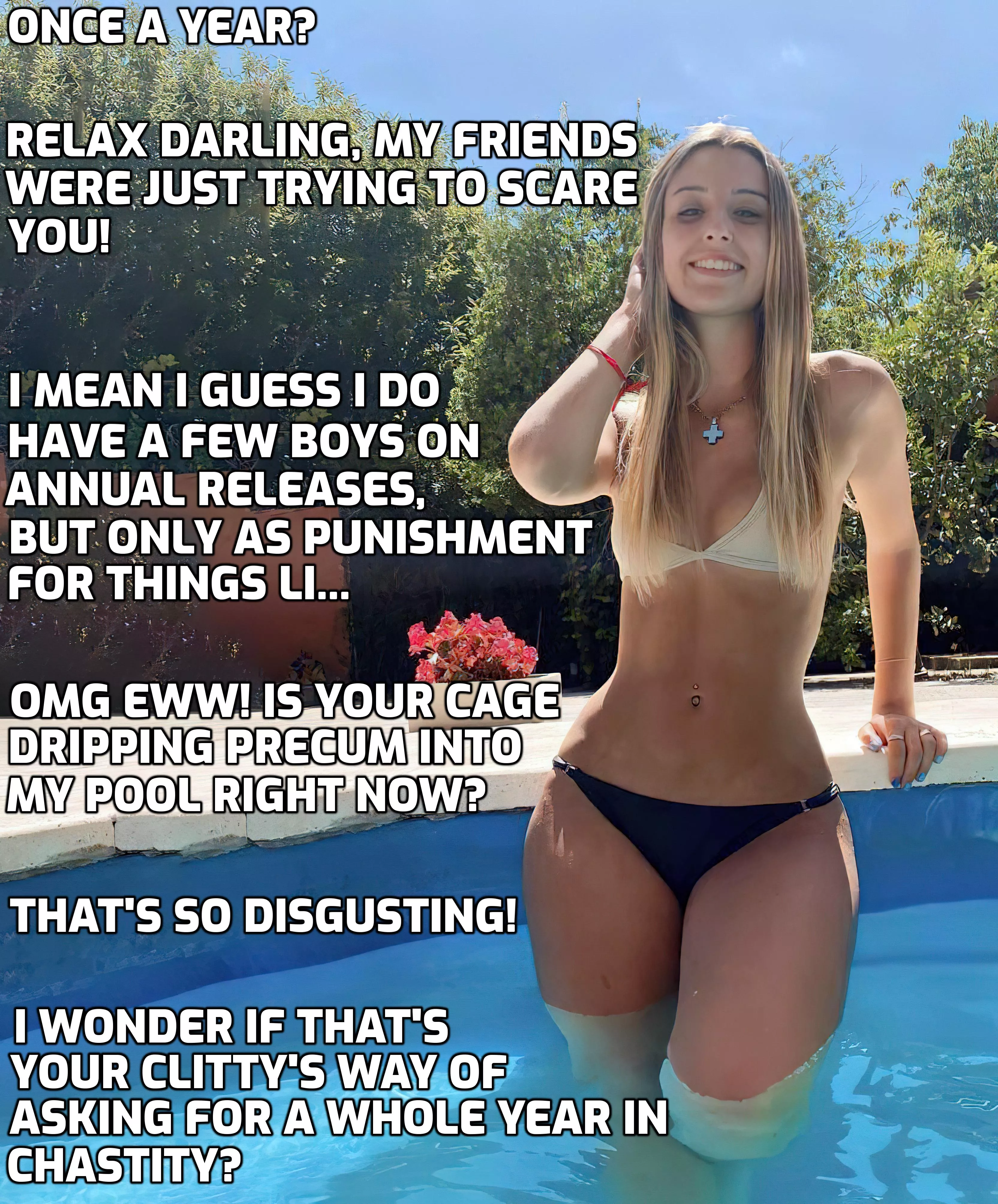 She loves using your body against you.