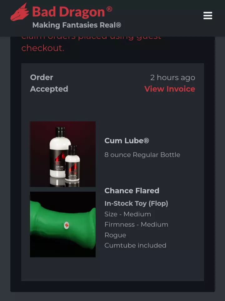 Snagged my first fantasy toy!