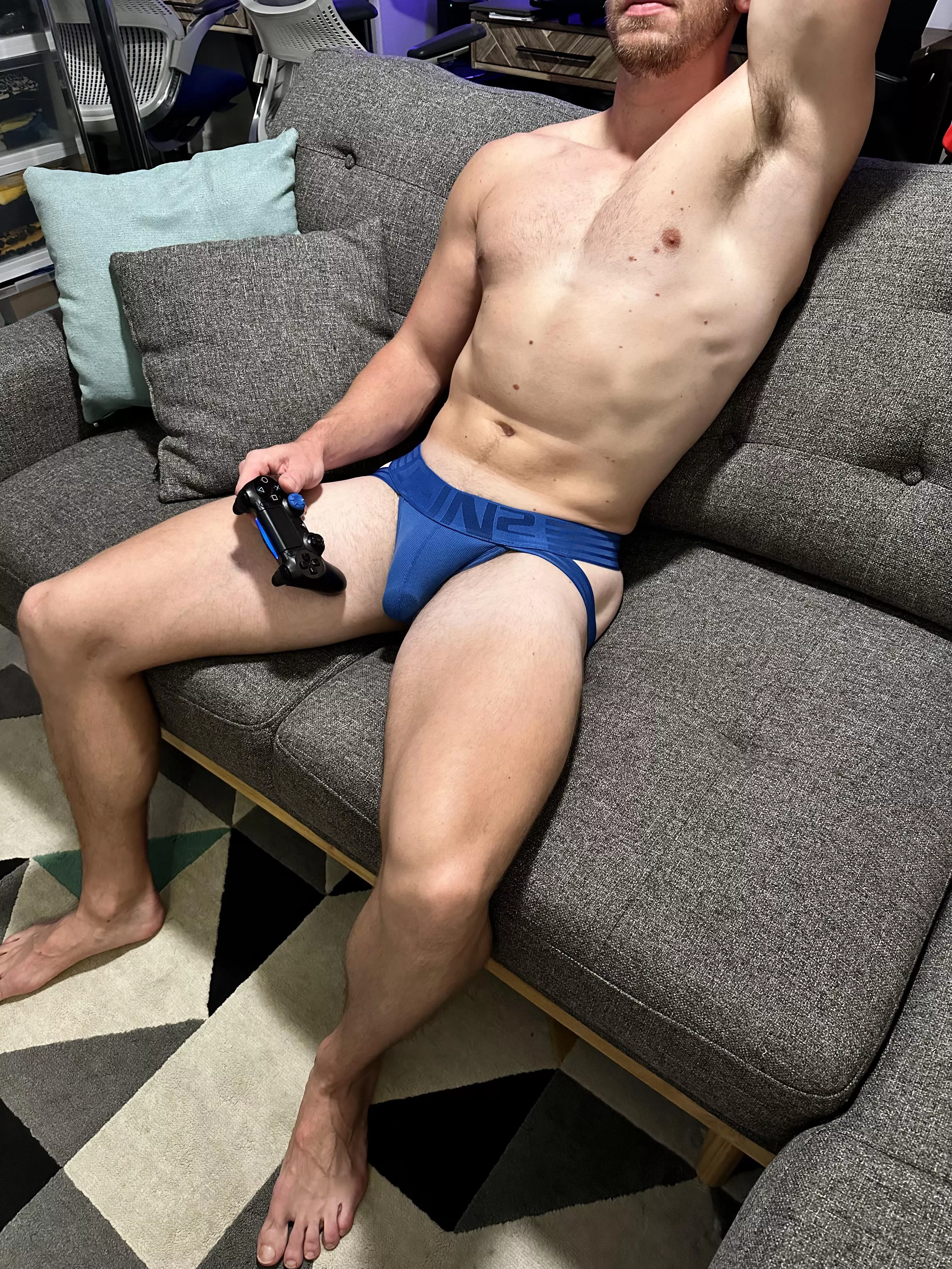 Sniff and lick my pits while I game?
