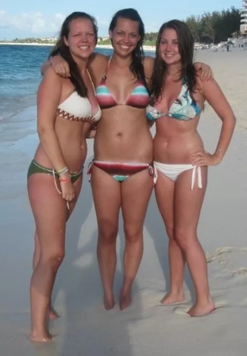 Spring break college cuties