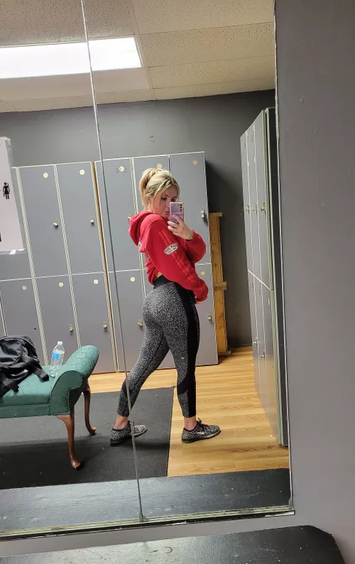 Sweaty from cardio day!