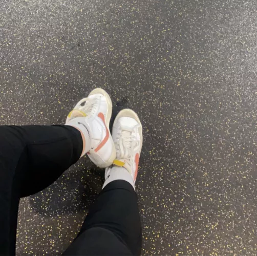 Take my small gym socks!! 🦶🏼🥰 [f]