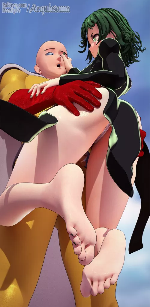 Tatsumaki and Saitama [One Punch Man] (Aequd)