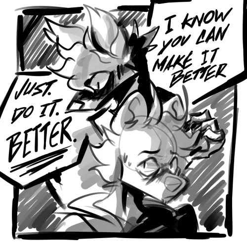 That voice again (Art by me)