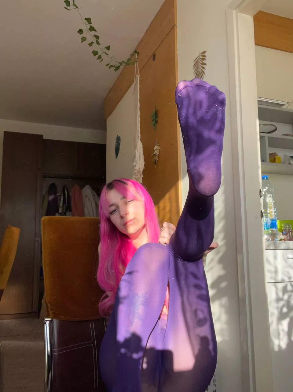 The best pantyhose ob the best princess to worship