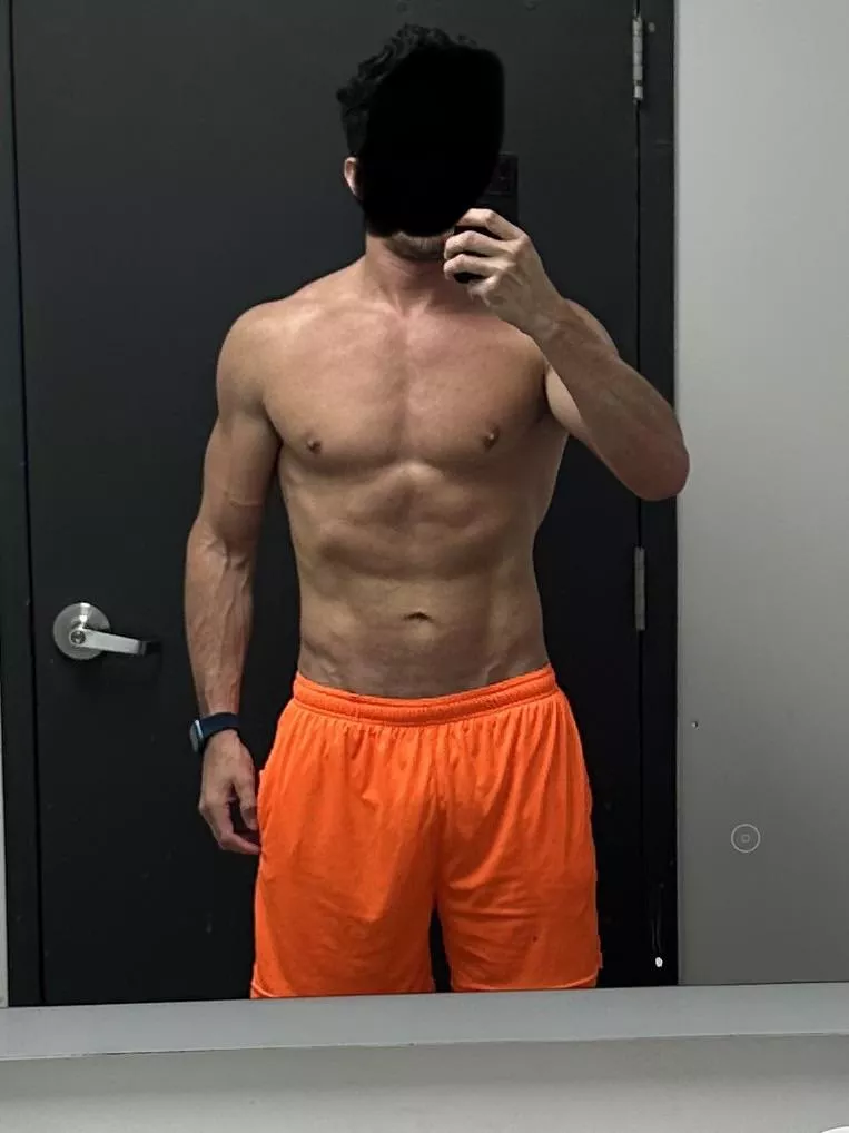 These shorts make it look like I'm packing [40]