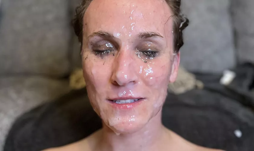 They all dumped their loads on my face!