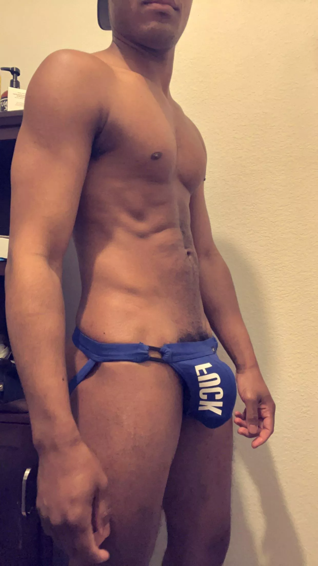 This jockstrap is a little too small