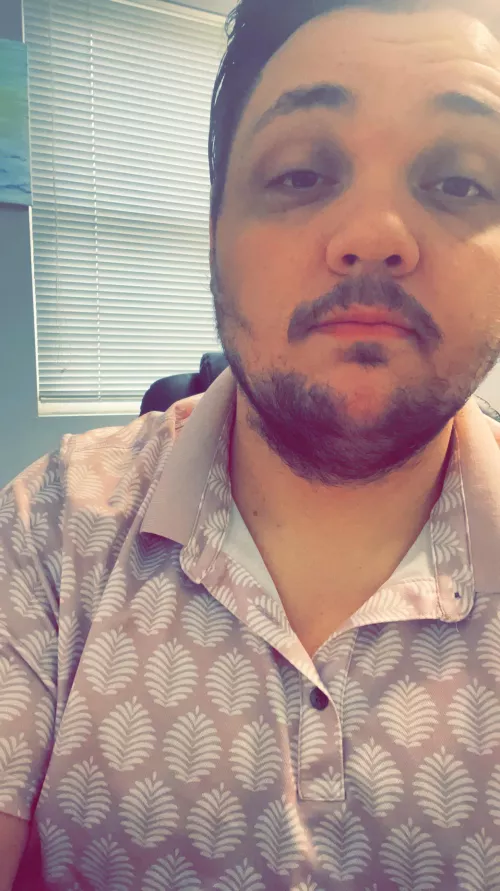 This ridiculous attempt at a beard’s gotta go soon.