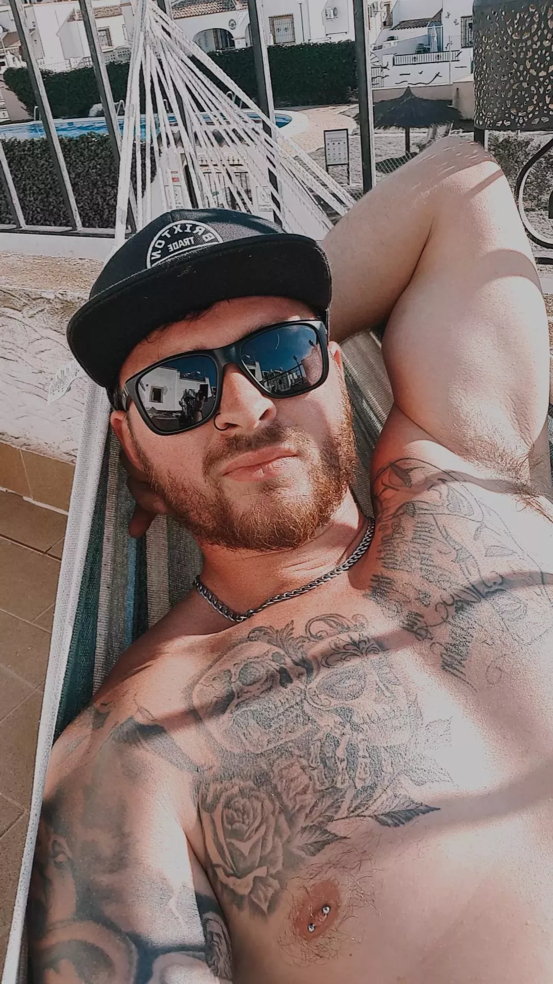 Toking and tanning 😈