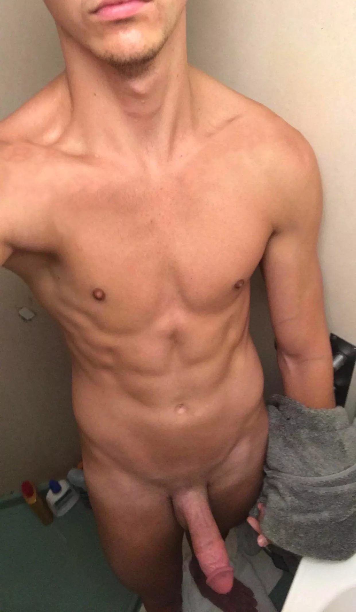 Want to scrub each other down after practice today?