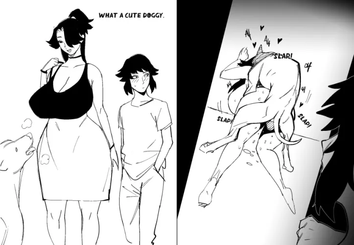 What a cute doggy... (jijis-waifus)