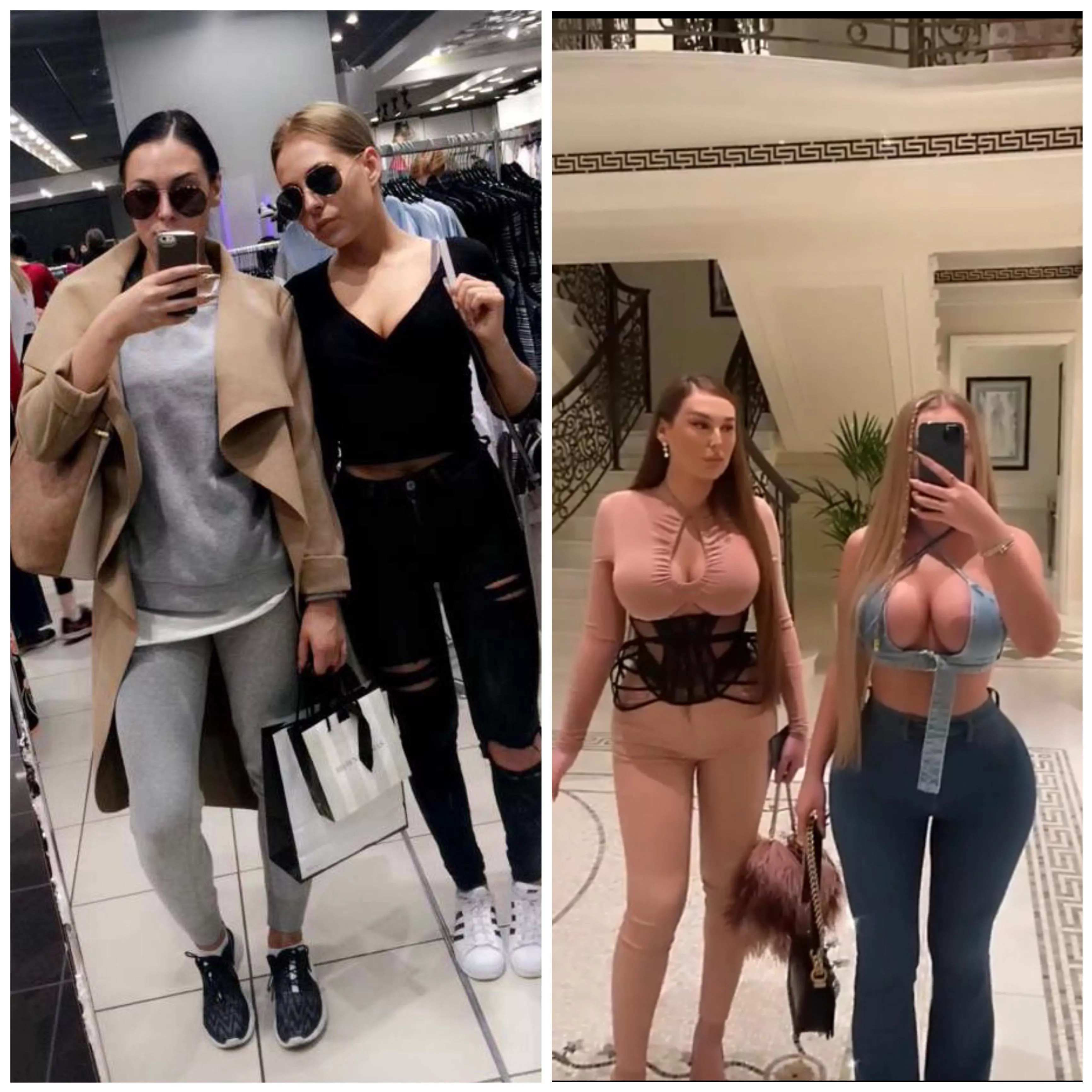 Who doesn’t love when two besties go through their bimbofication together?