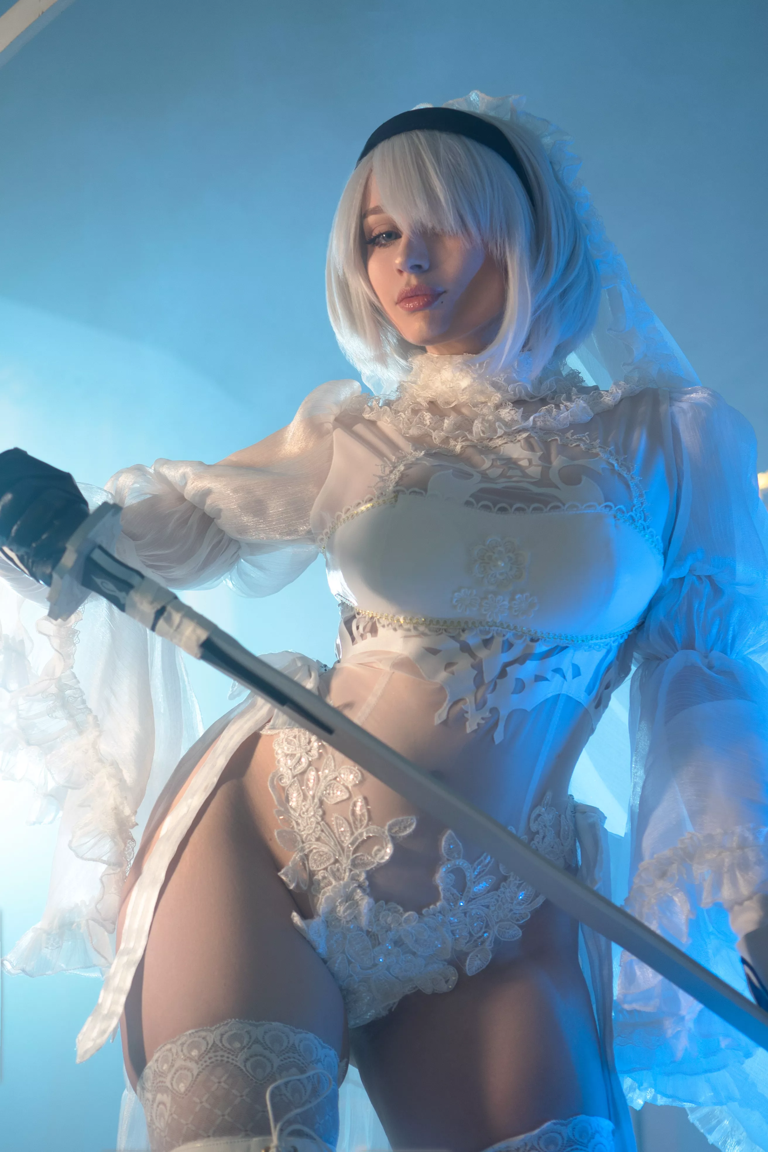 2B bride from Nier: Automata by Shadory
