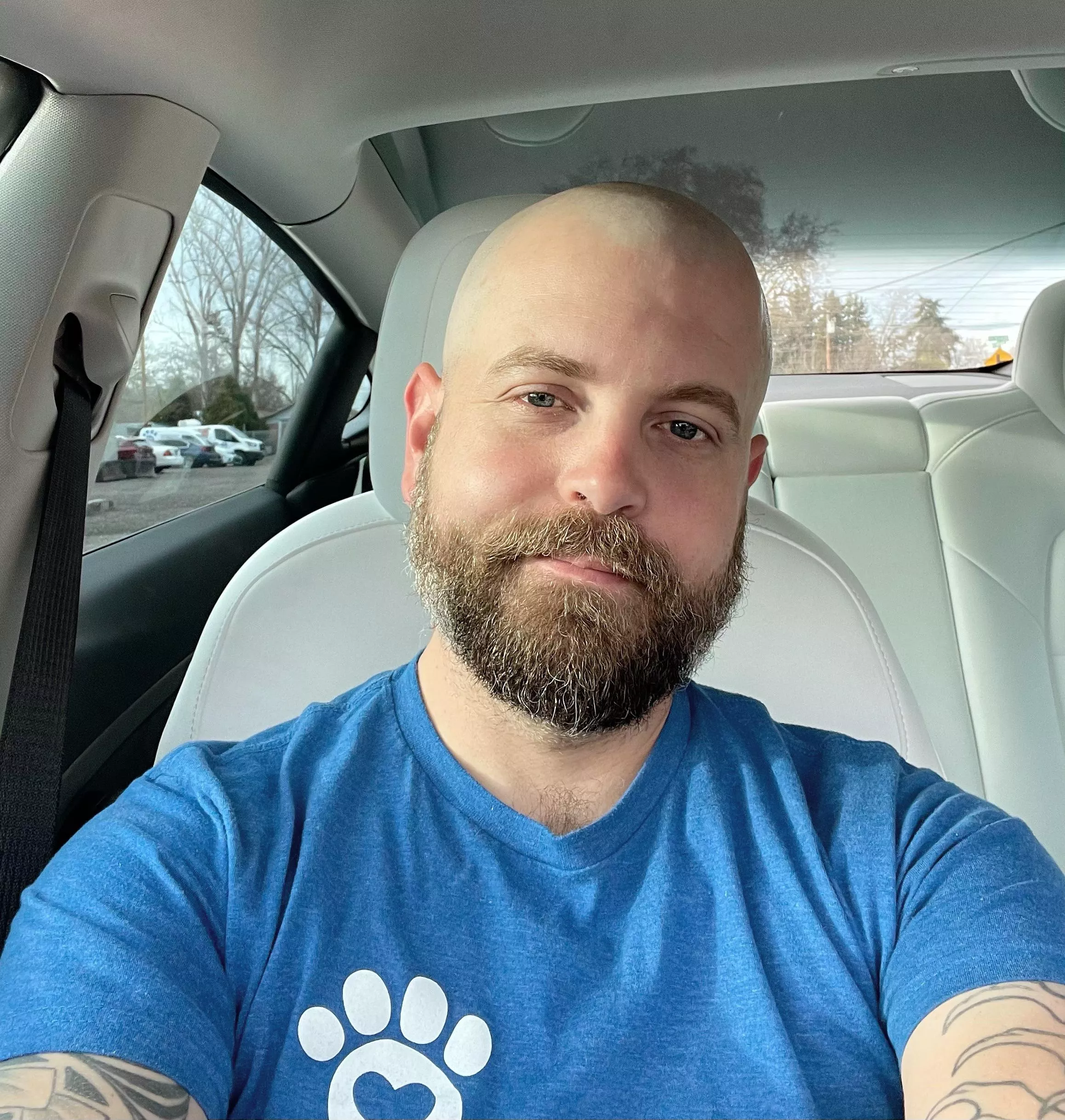 [37] The hair up top is thinning so trying the shaved head approach. Thoughts?
