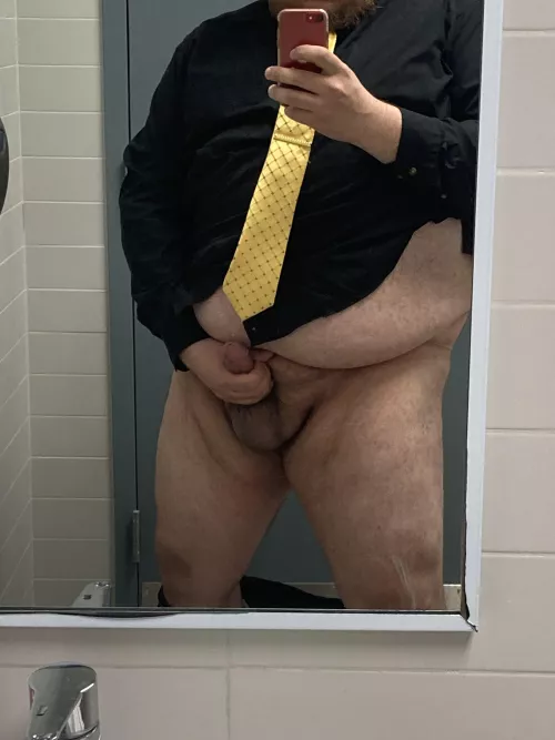 Another day another horny work selfie