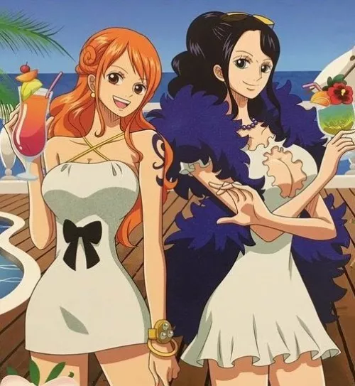 Anyone who likes nami or Robin Face Pics, Clothed Pics more than Fanart ?