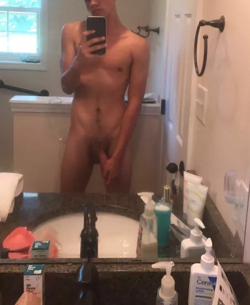 Birthday is coming up so here’s my first ever nude I took when I turned 18