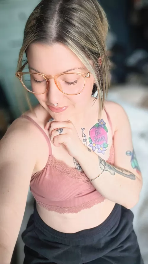 bralettes and sweats all day [f]