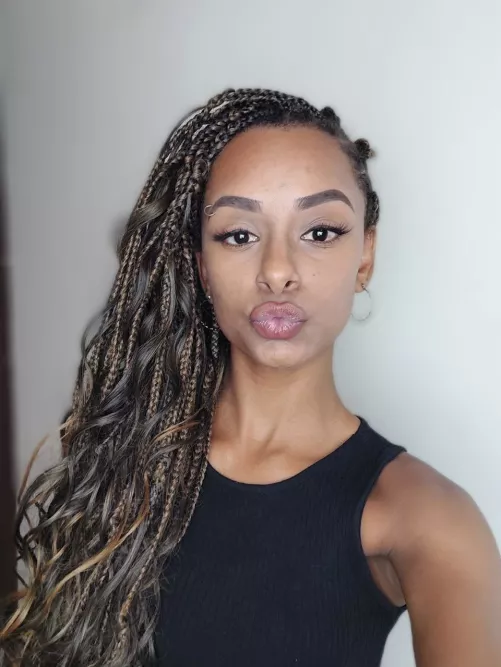 Can't help but pout when life is this sweet.