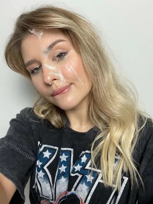 Cum is cozy must-have for my face