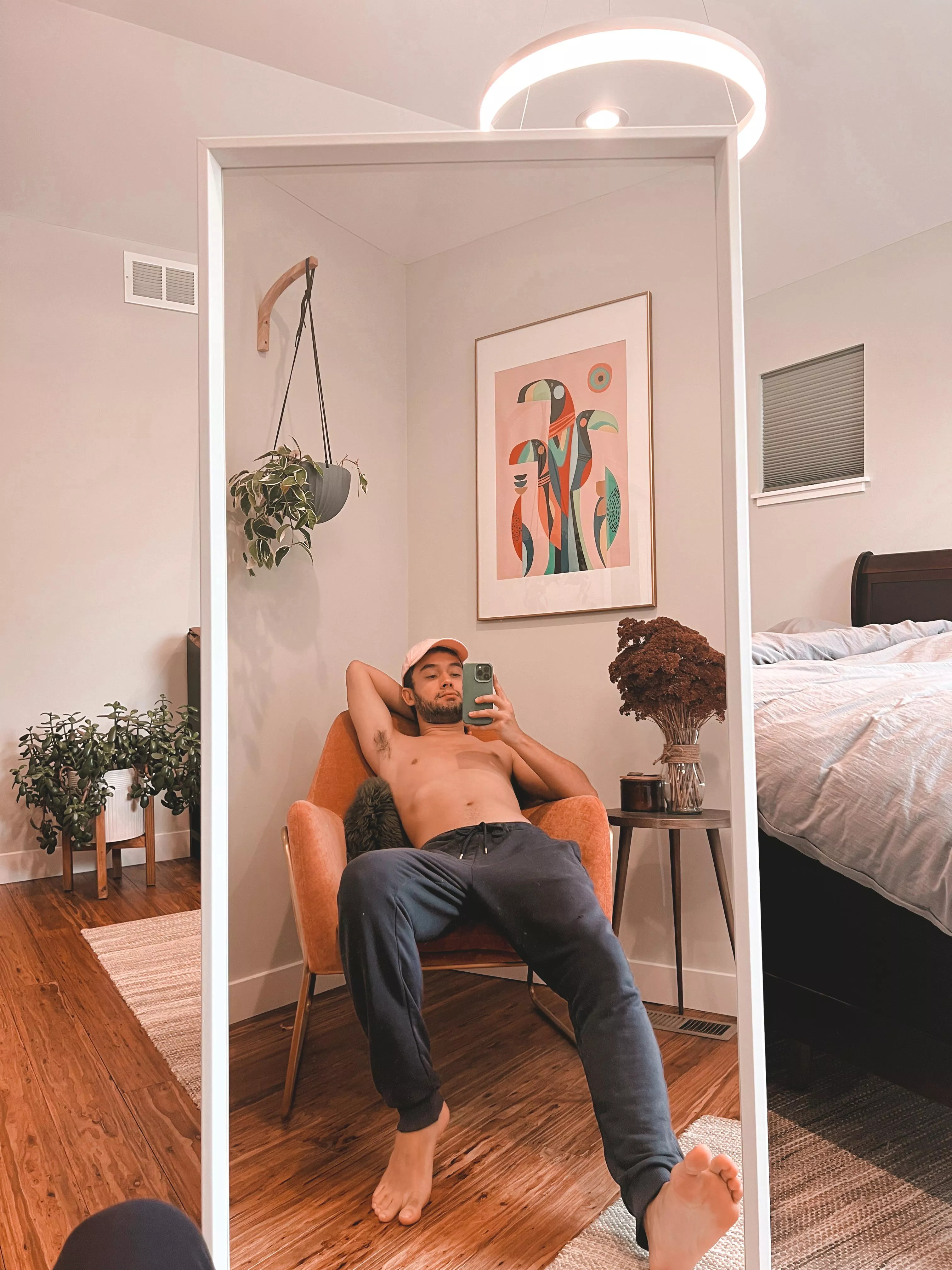 Did some redecorating in preparation for spring this week!