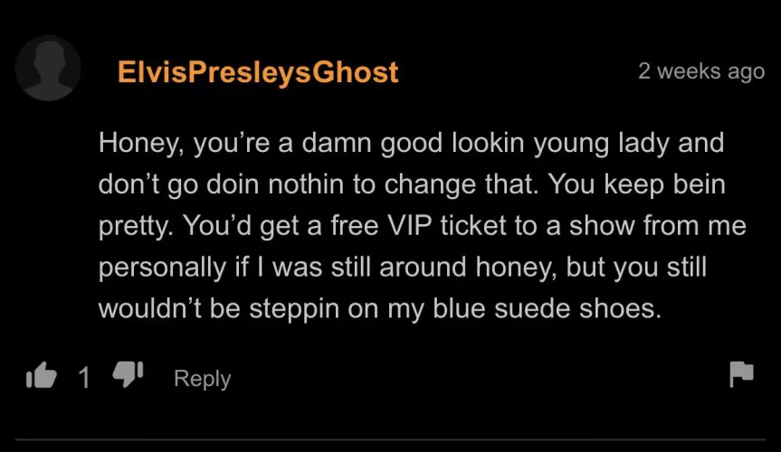 elvis is the devil in disguise