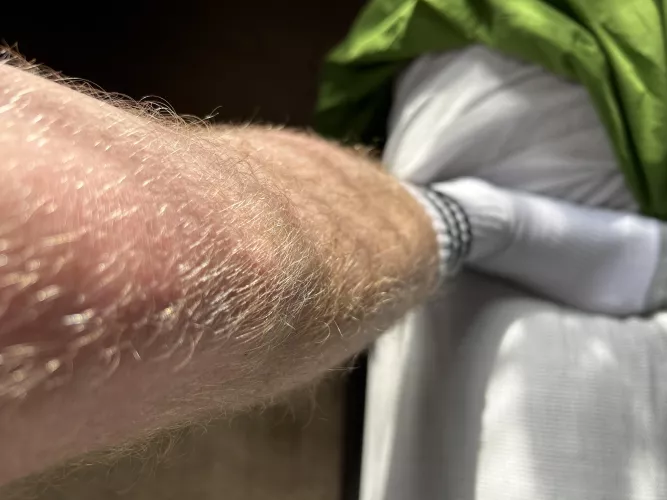 Ginger leg hair