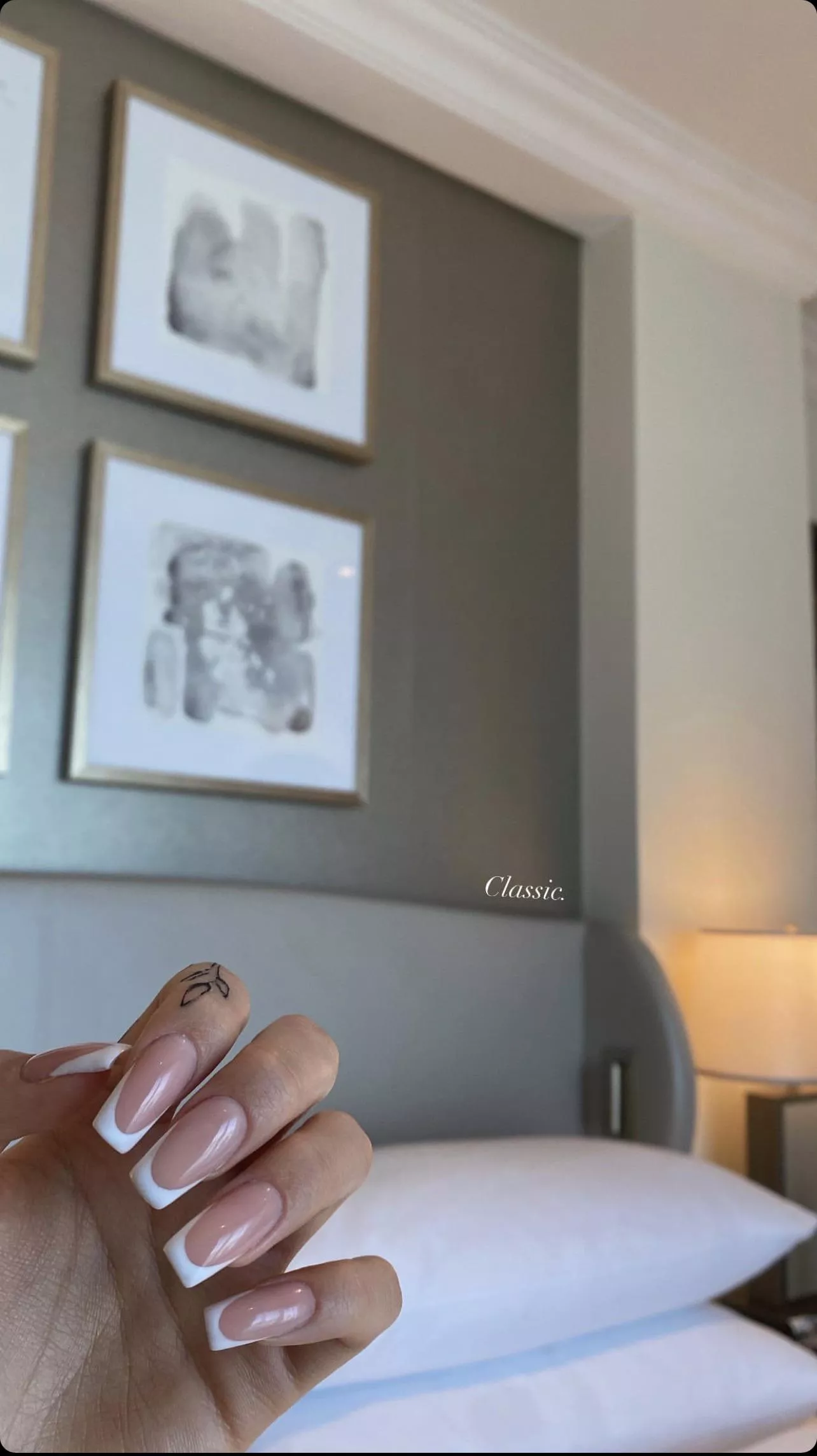 Gone for French this time