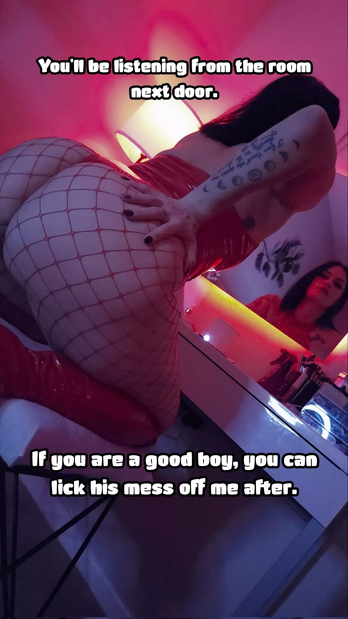 good cucks get to clean up.